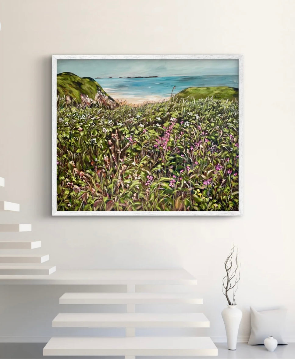 “Going for a wee dander” …view from the coastal path at Whiterocks beach, Portrush, Co. Antrim, Northern Ireland